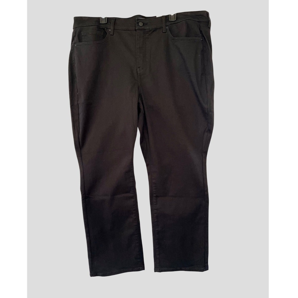 NYDJ Straight Leg Pants Womens 20WP Black High Rise Lift Tuck Cool Embrace NEW